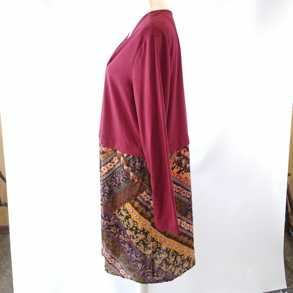 3/$30 Artizan Long Open Front Cardigan NWOT - Picture 4 of 7